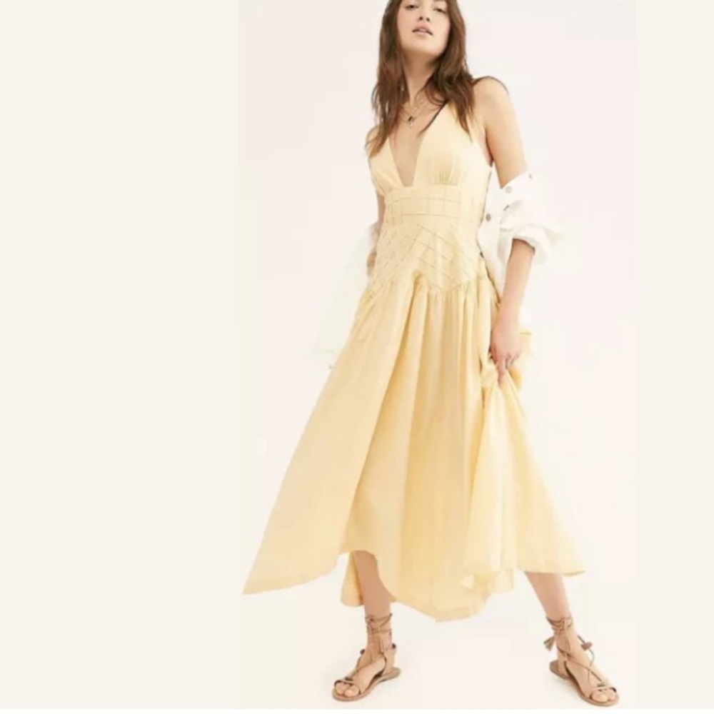 NWT Free People Endless Summer Queen MIDI Dress M - Picture 2 of 14
